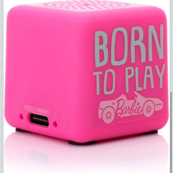 Bitty Boom Hot Pink ‘Barbie’ portable 1.3” size Bluetooth Speaker NWOT - Picture 3 of 7